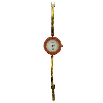 Gucci Pre-owned Vintage Polshorloge - Dames - Pre-owned - Geel - Maat: ONE Size