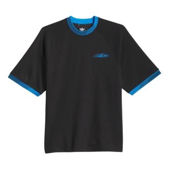 adidas Skateboarding Formula T-shirt Black Lucid Ray Blue KC6298