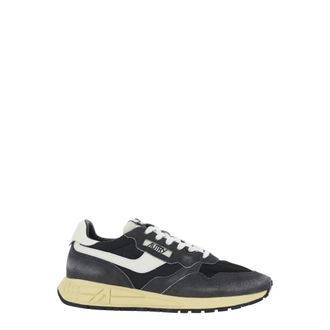 Autry Reelwind Low - Heren - Sneakers - Zwart - 42 EU - Katoen - Schoenen