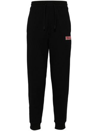 HUGO BOSS Pantaloni sportivi con stampa - Nero