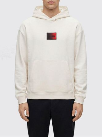 HUGO BOSS Felpa con cappuccio Hugo in cotone con logo