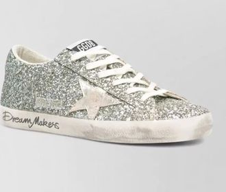 Golden Goose glitter low-top sneakers