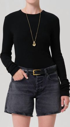 Citizens Of Humanity Bina Crewneck Top In Black