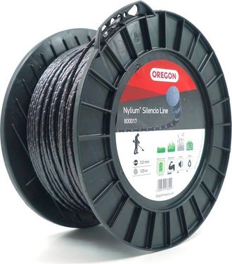 Oregon Scientific Filo decespugliatore Tondo Intrecciato Nylium Silencio Nero &oslash;3.0mm/120m Oregon 800017