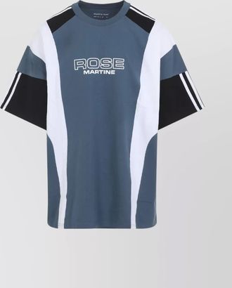 Martine Rose oversized t-shirt panel design