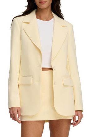 Favorite Daughter The Favorite Oversize Blazer in Moonbeam at Nordstrom, Size Xx-Small