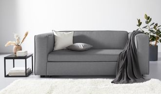 HOME AFFAIRE Schlafsofa »Asmund, Design-Schlafsofa, komfortable Bedienung,« perfekter Sitzkomfort, Liegefläche 160/200 cm