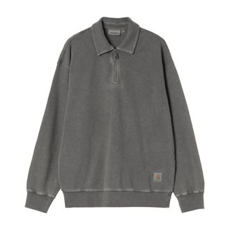 Carhartt Work in Progress Carhartt Wip, Sweatshirts, male, Gray, Size: L Harper Polo