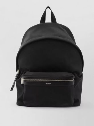 Saint Laurent city backpack in canvas and nylon