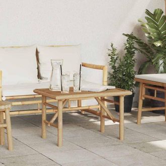 vidaXL Coffee Table Brown 70 x 40 x 36 cm Bamboo vidaXL