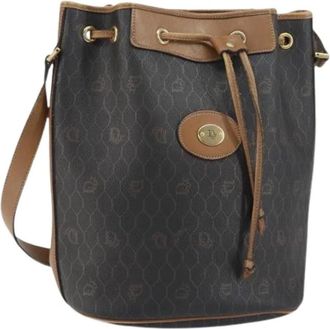 Dior Pre-owned Bucket Bags, female, Brown, Size: ONE SIZE Pre-owned Vintage Bucket Bag
