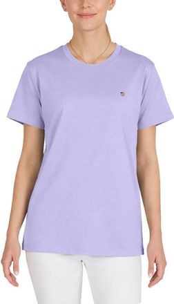 Dalix Womens Lil Peach Jersey Tee in Dark Lavender at Nordstrom, Size Xx-Large