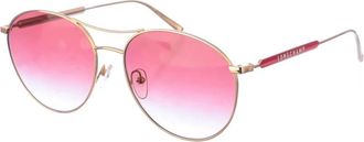 Longchamp Zonnebril - Dames - Zonnebrillen - Geel - ONE Size - Accessoires