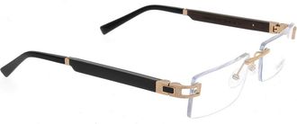Gold and Wood Cosmos Optisch Montuur - unisex - Brillen - Zwart - ONE Size - Accessoires