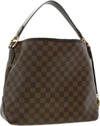 Louis Vuitton Pre-owned Shoulder Bags, female, Brown, Size: ONE SIZE Pre-owned Damier Ebene Shoulder Bag