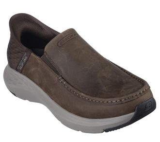 Skechers Mens Slip-INS Parson-OSWIN Shoes, Cocoa, 12.5 UK