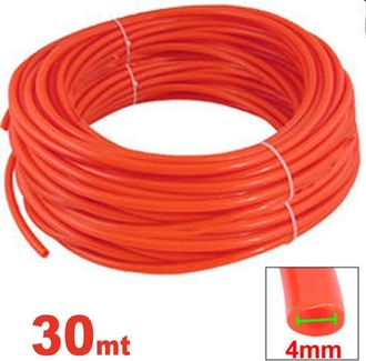 Trade Shop Trade Shop - Tubo Prolunga Aria Compressa Flessibile Compressore Arancione Da 30 Metri