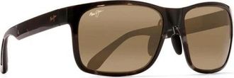 Maui Jim Red Sands Zonnebril - Dames - Zonnebrillen - Bruin - 59 MM - Nylon - Accessoires