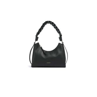 Coccinelle Shoulder Bags, female, Black, Size: ONE SIZE Boheme Grana Double Handbag