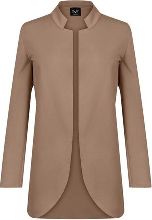 19V69 Womens Blazer Brown VITTORIA Viscose - Size Medium
