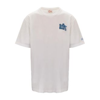 MC2 Saint Barth T-Shirts, male, White, Size: 3XL T-Shirts