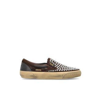 Golden Goose VCE Trainers - male - Golden Goose - Sneakers - Brown - 10 UK - Shoes