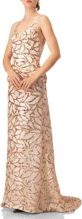 Ivonne Asymmetric Hem Evening Dress in Light Pink at Nordstrom, Size 12
