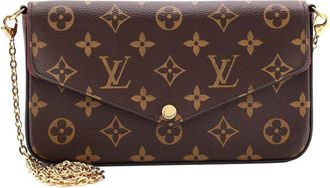 Louis Vuitton Felicie Pochette Monogram Canvas (Authentic Pre-Loved)