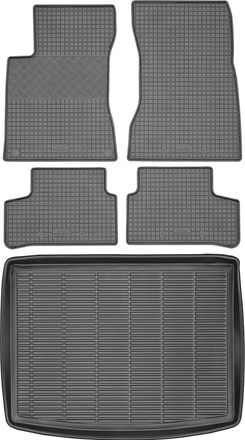 OEM Juego De Alfombrillas De Goma Para Coche Y Alfombrilla Para Maletero Para Mercedes Clase B W247 (a Partir De 2019)