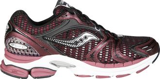 Saucony Breathable Low-Top Sneaker with Suede and Mesh Overlays