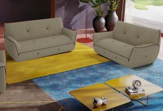 Egoitaliano Polstergarnitur »Yuki, extravagantes Design und höchster Sitzkomfort, tolle Details« Set, bestehend aus einem 2,5- und einem 2-Sitzer, mit innovativen