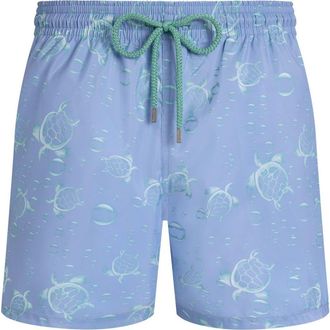 Vilebrequin Ultra-light and packable Swim Trunks in Cyan at Nordstrom, Size Xx-Large