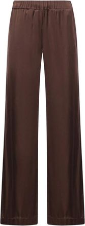 ottod'Ame Pantalones anchos - Trousers - Mujer - Marr&oacute;n - M