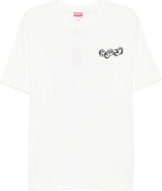 Kenzo T-shirt con logo - Bianco