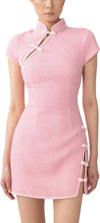 Sau Lee Ada Tweed Mini Dress