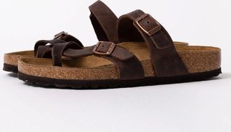 Birkenstock Womens Birkenstock Mayari Oiled Nubuck Womens Sandals - Habana - Brown - Size: 4.5