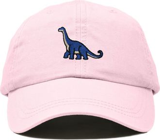 Dalix Brachiosaurus Dad Cap in Washed Pink at Nordstrom