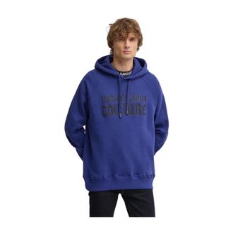 Versace Jeans Couture Uomo, Felpe, Blu, M, new