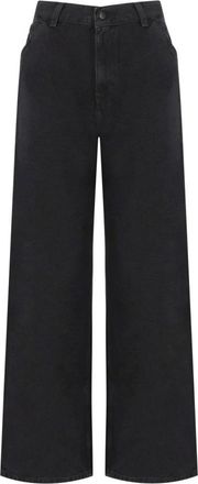 Carhartt Work in Progress Jeans - Dames - Loose Fit Jeans - Zwart - W27 - Jeans