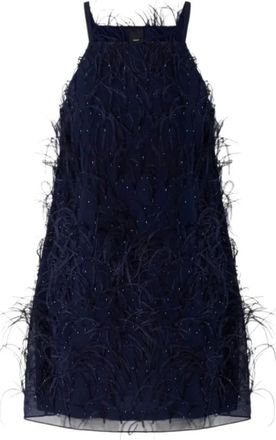 Pinko Mujer, Vestidos, Azul, Talla: M