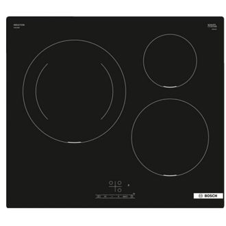 Bosch Placa De Inducci&oacute;n 60cm 3 Fuegos Negra. - Pij611bb5e