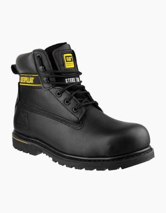 CAT Mens Caterpillar Holton Mens Safety Boot - Black - Size: 11