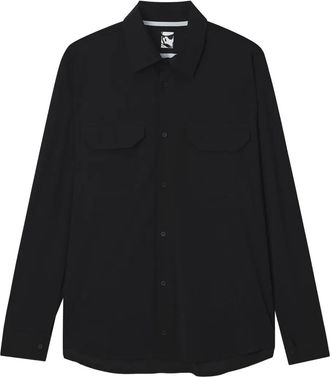 GR10K pocket button shirt - Black