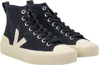 Veja Canvas Sneaker Zwart - Dames - Sneakers - Zwart - 36 EU - Schoenen