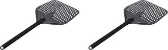 OEM 2 Palas De Pizza De Aluminio De 35,5 Cm Con Mangos Largos, Utensilios Para Hornear, Accesorios, Esp&aacute;tula Para Pizza, Volteador De Pasteles