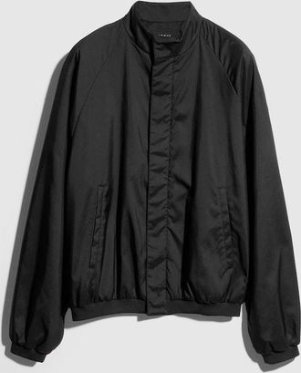 Gucci Lightweight Nylon Padded Jacket, Size 44, Black, Ready-to-wear