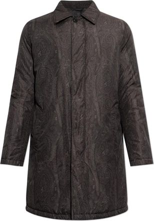Etro Coats - Heren - Mantel - Grijs - L - Jassen