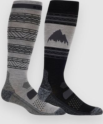 Burton Performance Lw 2Pk Funktionssocken schwarz