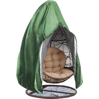 OEM Housse De Protection Pour Fauteuil Panier - 230 X 200 X 200 Cm - Imperm&eacute;able Uv R&eacute;sistant - Vert - 1 Pi&egrave;ce