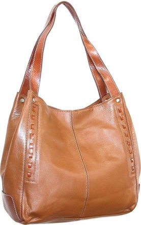Nino Bossi Alyssa Durable Leather Satchel